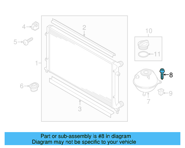 Reservoir Screw N-908-466-02 - View 7