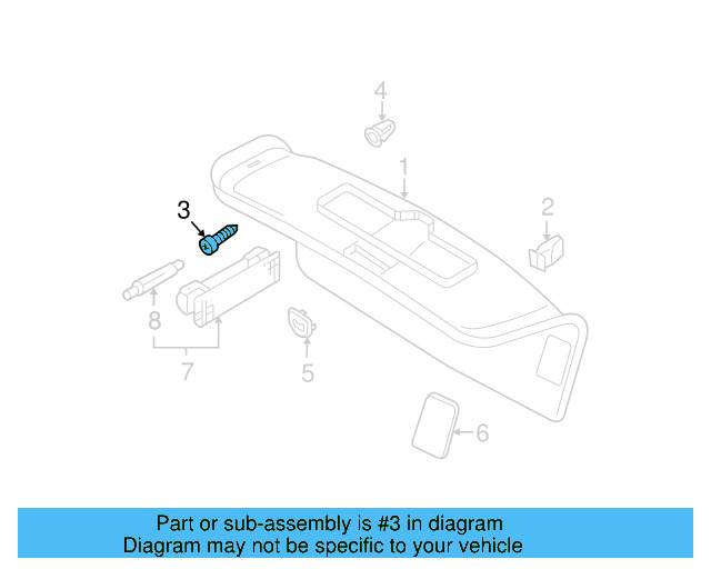 Mount Bracket Bolt N-908-794-02