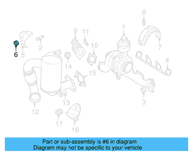 Exhaust Manifold Lock Nut N-908-946-01 - View 89