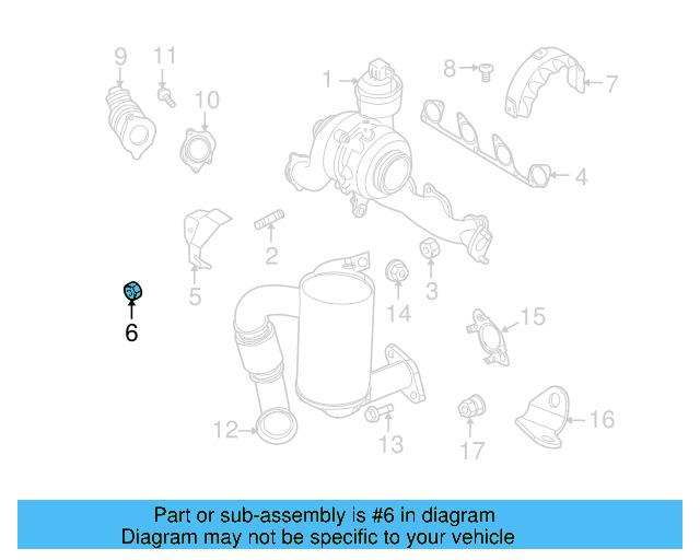 Exhaust Manifold Lock Nut N-908-946-01 - View 50