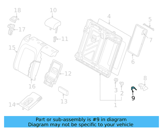 Cap Clamp 5Q0-886-193 - View 8