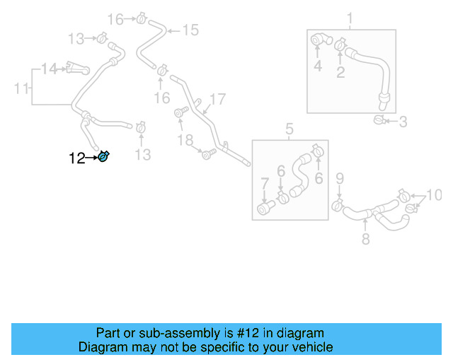 Hose & Tube Assembly Clamp N-909-264-01 - View 126
