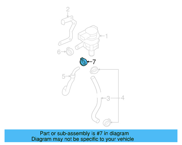 Hose & Tube Assembly Clamp N-909-264-01 - View 105