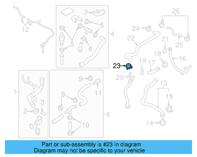 Hose & Tube Assembly Clamp N-909-264-01 - View 21