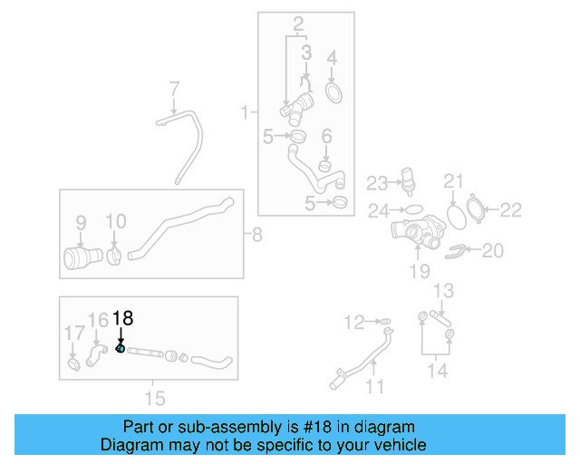 Overflow Hose Clamp N-906-867-01 - View 60