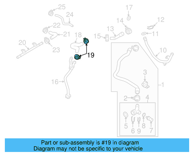 Hose & Tube Assembly Clamp N-909-264-01 - View 25