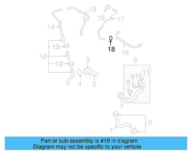Reservoir Hose Clamp N-906-869-02 - View 197