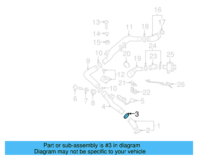 Upper Coupling Clamp N-909-265-01 - View 128