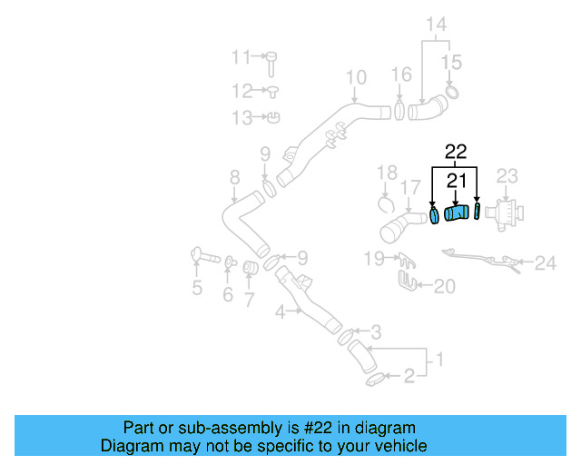 Connector Hose Seal 3C0-145-117-B - View 34