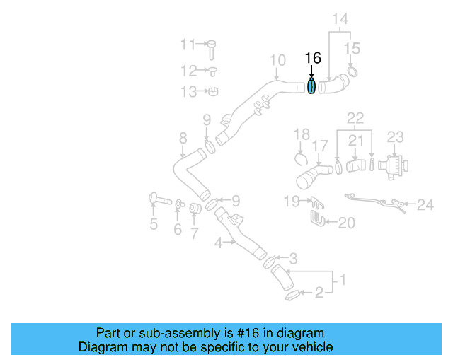 Upper Coupling Clamp N-909-265-01 - View 35