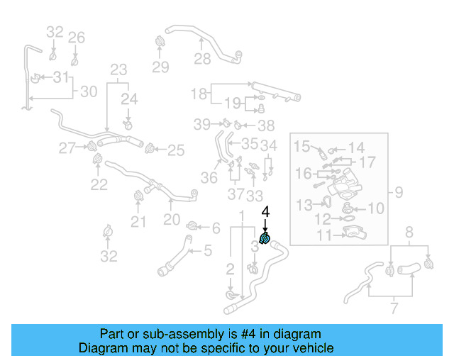 Upper Coupling Clamp N-909-265-01 - View 48