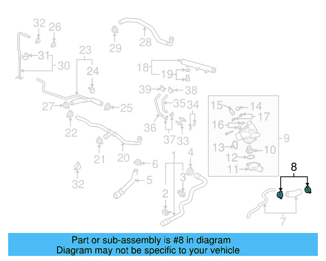 Overflow Hose Clamp N-906-867-01 - View 235