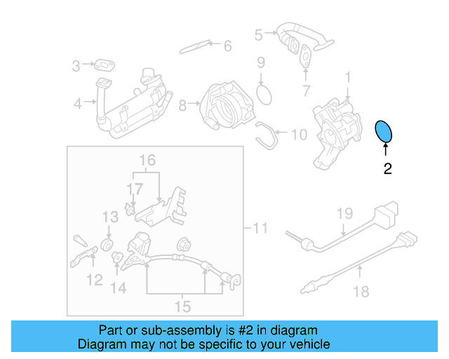 Egr Valve 038-131-501-BH - View 11
