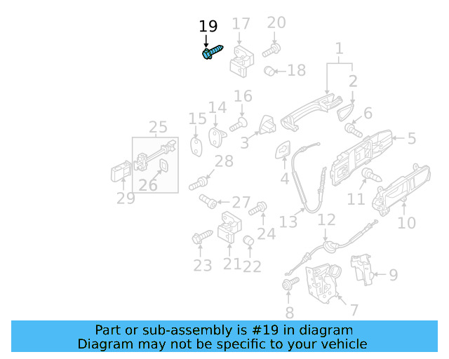 Hinge Bolt N-909-305-03 - View 77