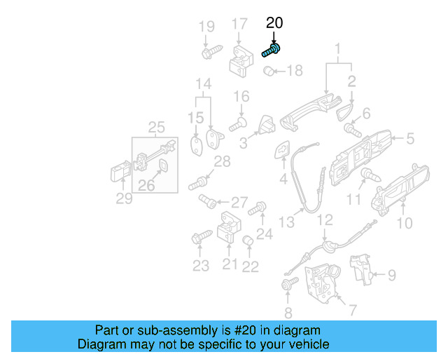 Hinge Bolt N-909-305-03 - View 64
