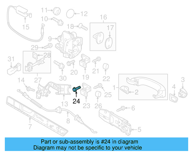 Hinge Bolt N-909-305-03 - View 2