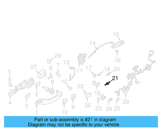 Hinge Bolt N-909-305-03 - View 75