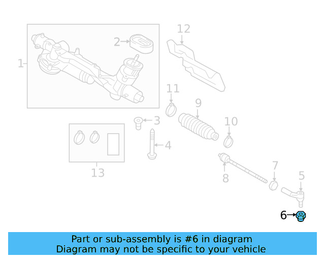 Outer Tie Rod Lock Nut N-909-429-02 - View 77