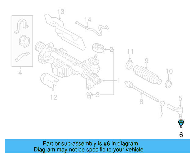 Outer Tie Rod Lock Nut N-909-429-02 - View 78