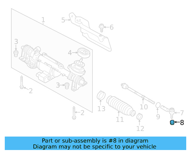 Outer Tie Rod Lock Nut N-909-429-02 - View 41