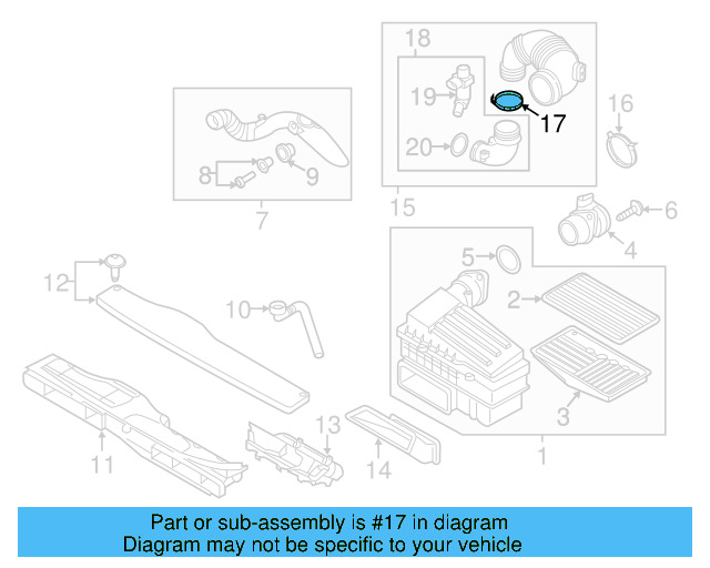 Intake Pipe Clamp N-909-509-01 - View 18