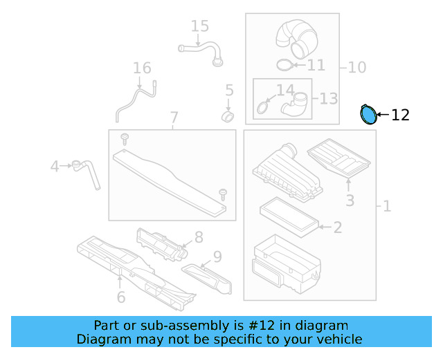 Intake Pipe Clamp N-909-525-01 - View 9