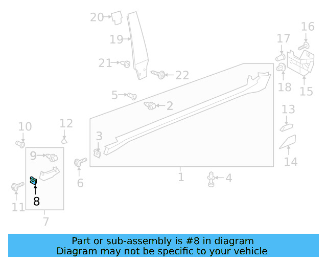 Fender Liner U N-909-591-01 - View 81