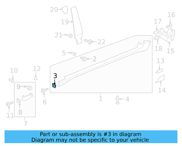 Fender Liner U N-909-591-01 - View 80