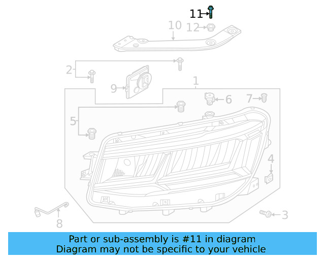 Impact Bar Bolt N-909-936-03 - View 45