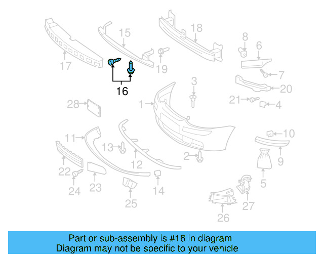 Tie Down Hook Bolt N-909-699-01 - View 61