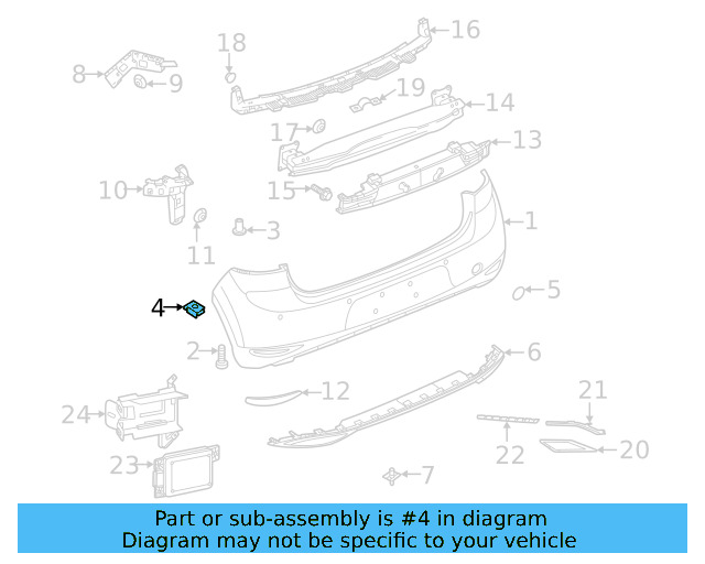Fender Liner Retainer Nut N-908-338-01 - View 288