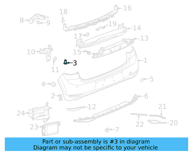 Fender Liner Retainer Nut N-908-338-01 - View 287