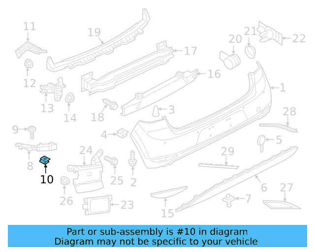 Fender Liner U N-909-591-01 - View 154