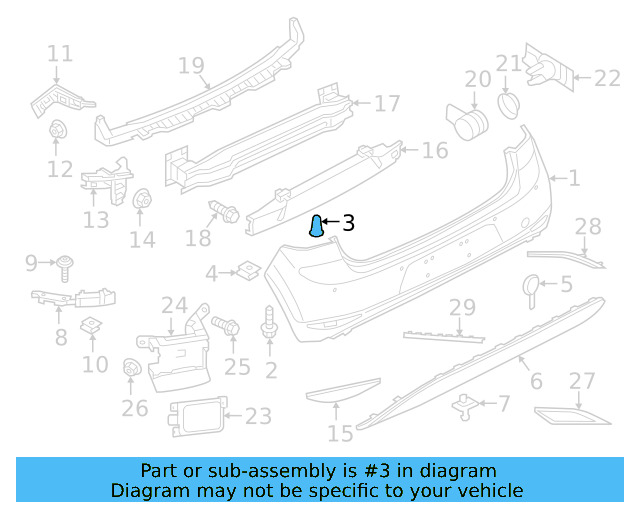 Fender Liner Retainer Nut N-908-338-01 - View 233