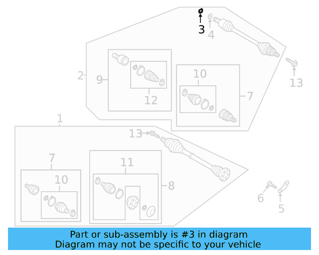 Axle Bolt WHT-005-437-A - View 107