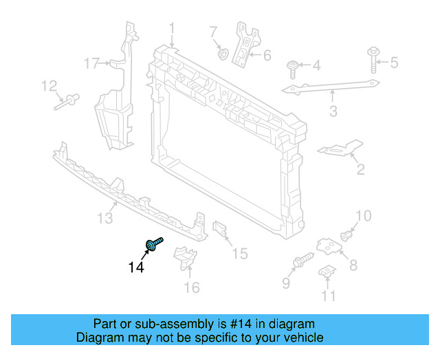 Impact Bar Bolt N-909-936-03