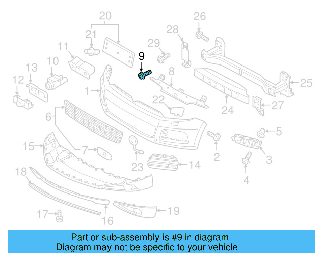 Impact Bar Bolt N-909-936-03 - View 127