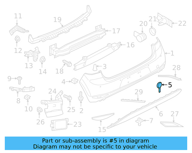Fender Liner Retainer Nut N-908-338-01 - View 232