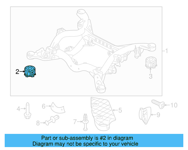 Suspension Cross N-909-987-02