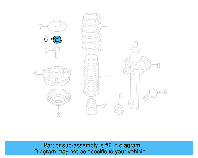 Top Nut N-910-216-01 - View 19