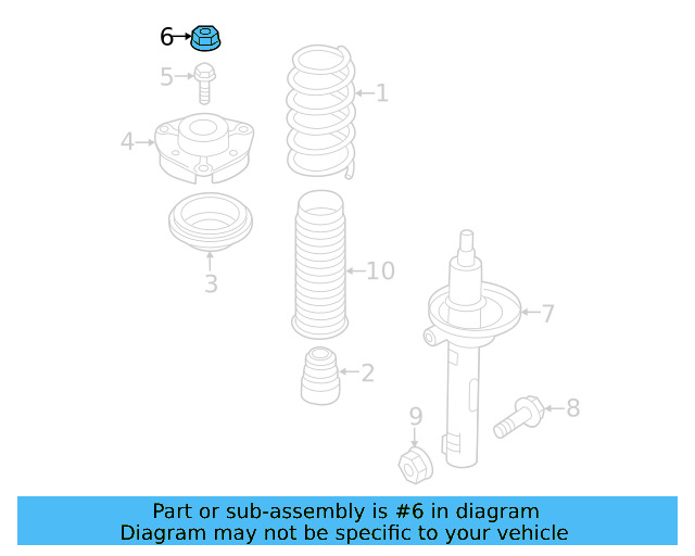 Top Nut N-910-216-01 - View 22