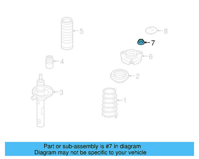 Top Nut N-910-216-01 - View 23