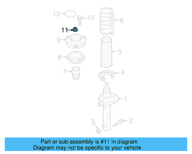 Top Nut N-910-216-01 - View 25
