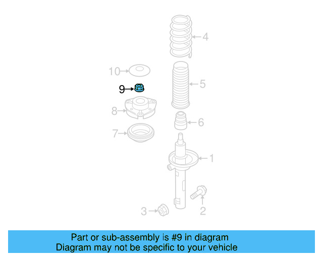 Top Nut N-910-216-01 - View 26