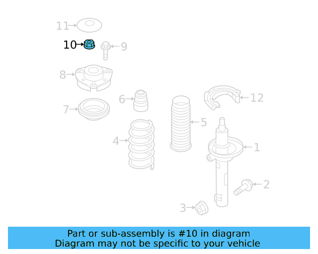 Top Nut N-910-216-01 - View 27