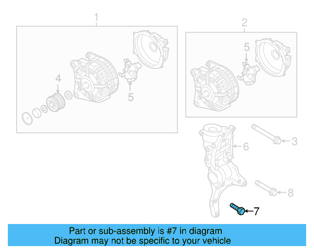 Mount Bracket Lower Bolt N-910-268-02 - View 19