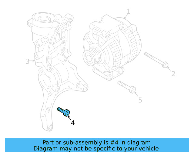 Mount Bracket Lower Bolt N-910-268-02 - View 24