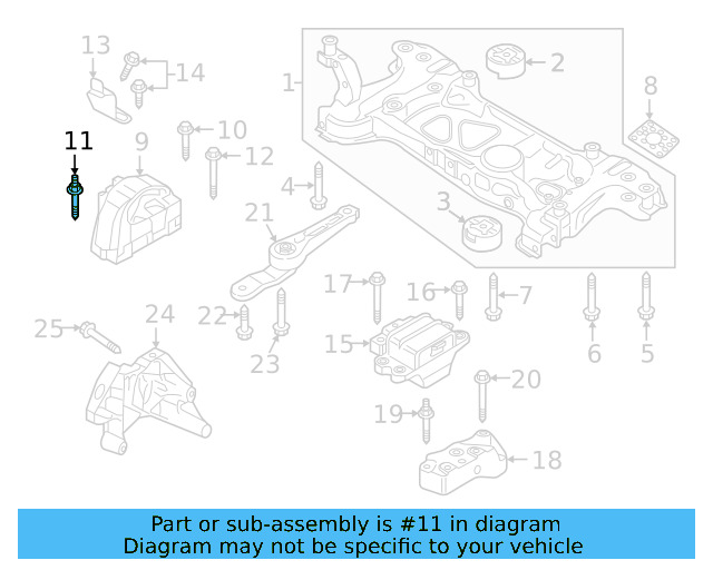 Motor Mount Stud N-910-296-02 - View 50