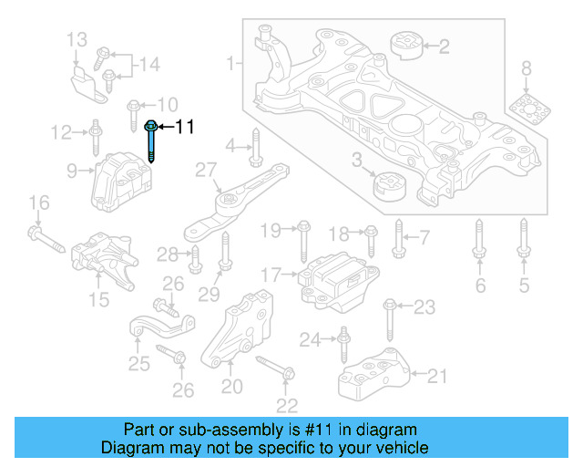 Gear Assembly Mount Bolt N-105-524-02 - View 75