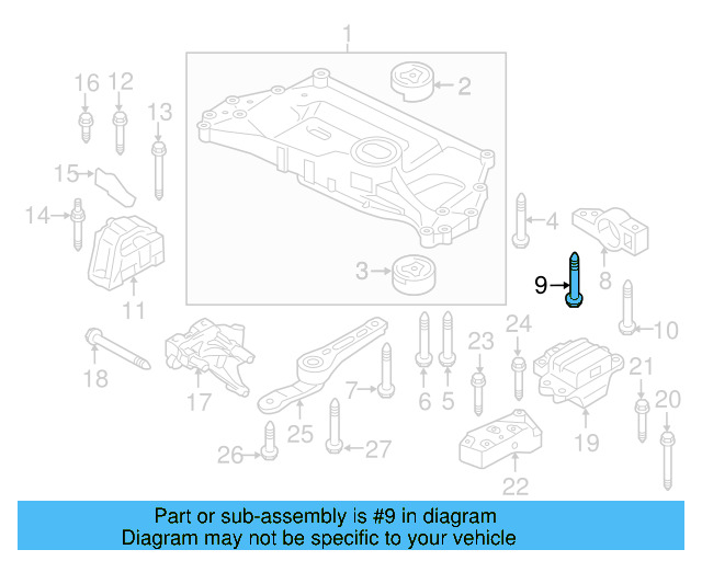 Mount Bolt N-910-398-02 - View 10
